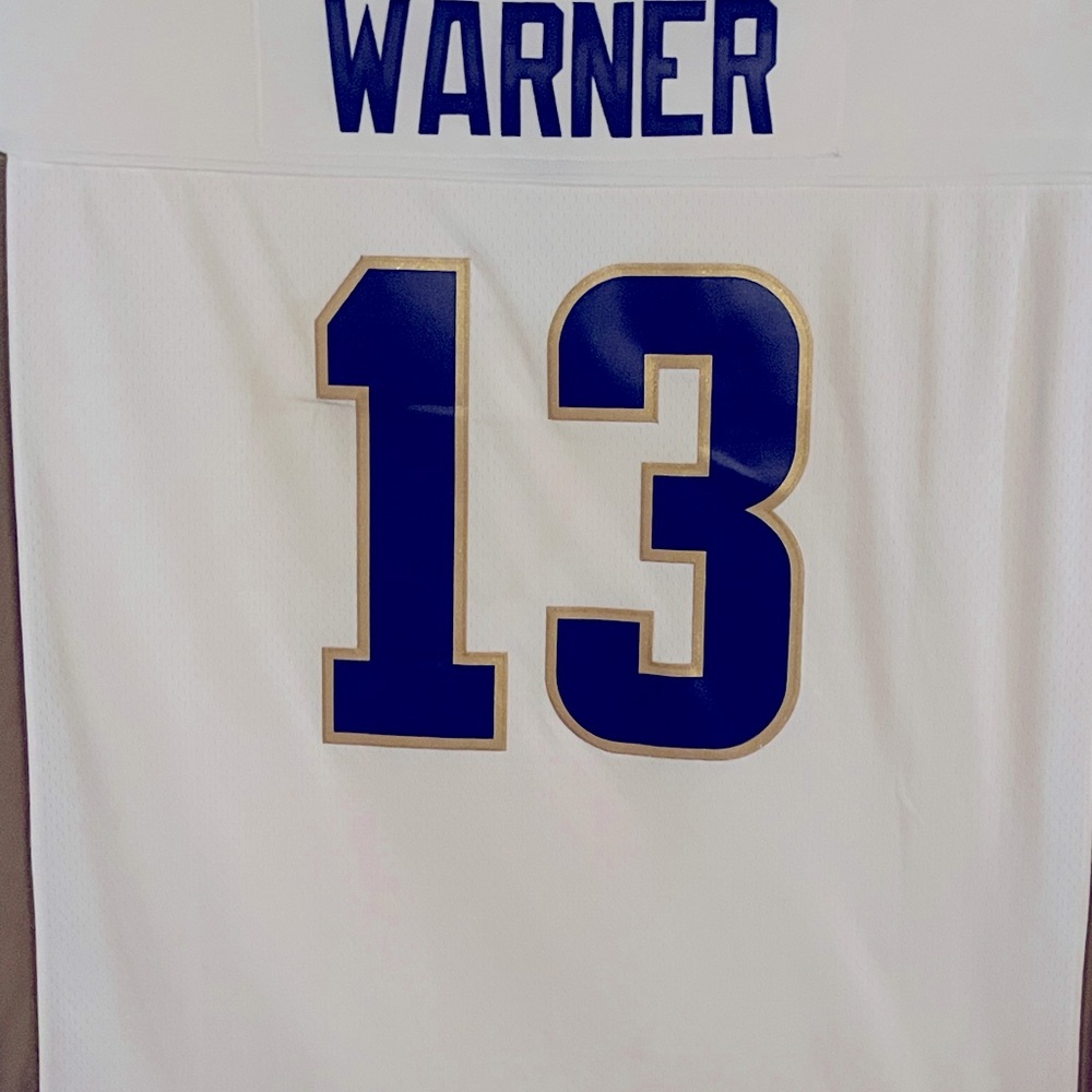 White and Blue Jersey with Number 13
